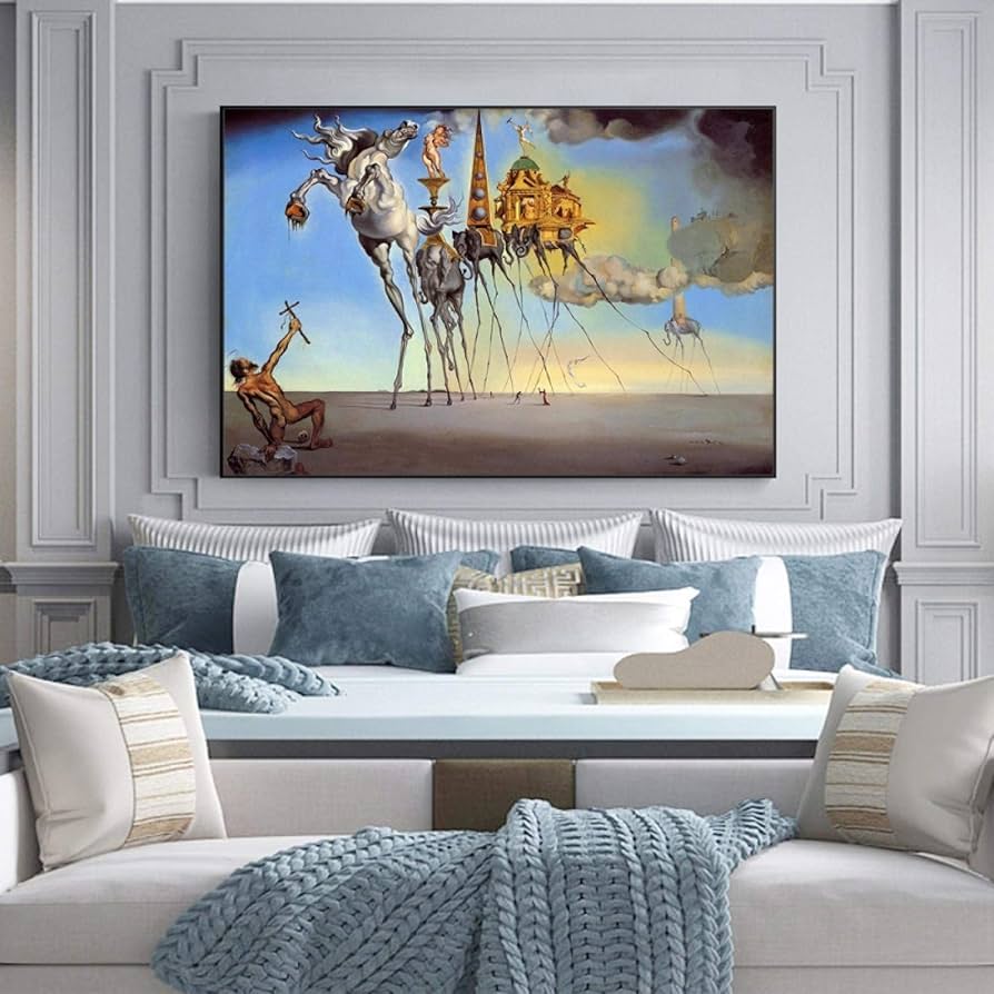 額装品/Paysage aux/サルバドール ダリ/アート/ポスター/インテリア 額装品/Paysage aux/サルバドール ダリ/アート/ポスター